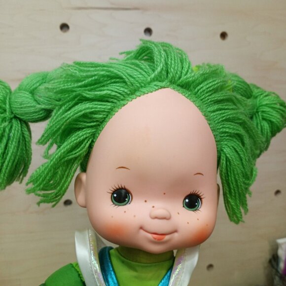 Vintage Hallmark Rainbow Brite Patty O' Green Doll. *Fading On Shoes - Picture 12 of 12